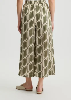 Pantaloni a palazzo in ramiè