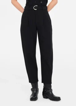 Pantaloni balloon con pince