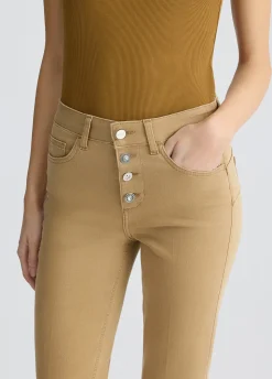 Pantaloni bootcut a vita alta
