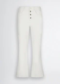 Pantaloni bootcut a vita alta