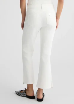 Pantaloni bootcut con strass