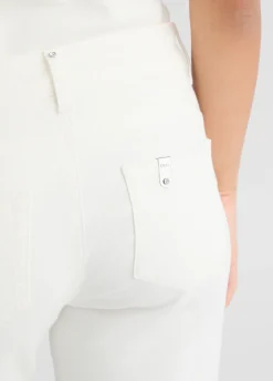 Pantaloni bootcut con strass