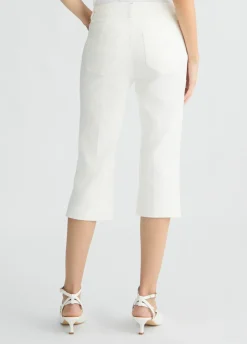 Pantaloni Capri con spacchetti