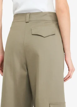 Pantaloni cargo in cotone