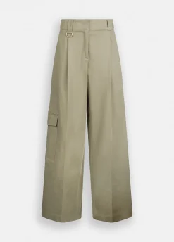 Pantaloni cargo in cotone