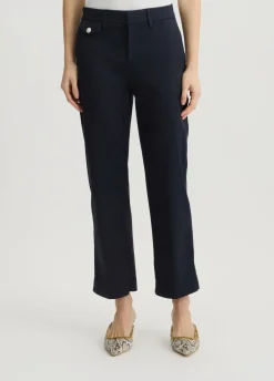 Pantaloni chino cropped