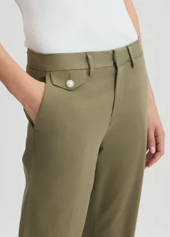Pantaloni chino cropped