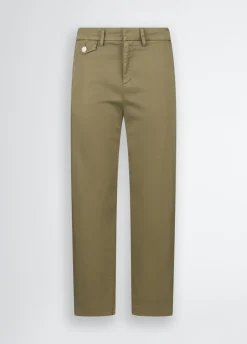 Pantaloni chino cropped