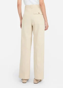 Pantaloni chino in cotone