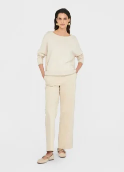 Pantaloni chino in cotone