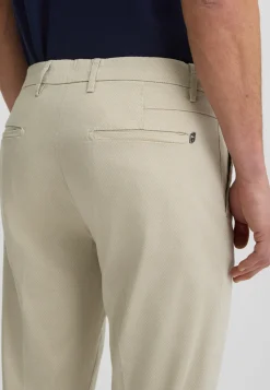 Pantaloni chino jacquard