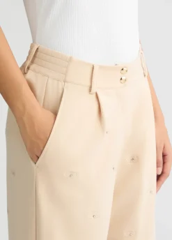 Pantaloni con logo