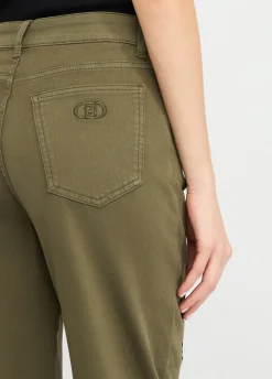 Pantaloni con ricami