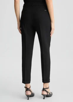Pantaloni con risvolto