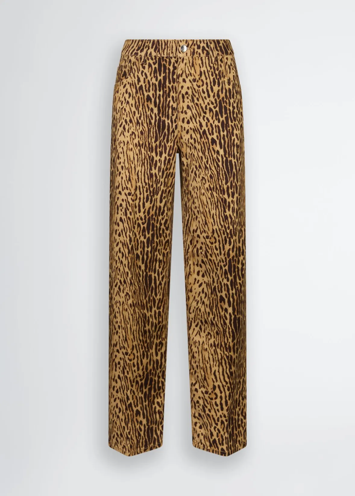 Pantaloni con stampa animalier