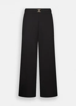 Pantaloni cropped con cintura