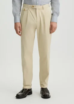 Pantaloni da uomo con pinces