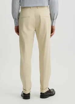 Pantaloni da uomo con pinces