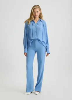 Pantaloni eleganti con spacco