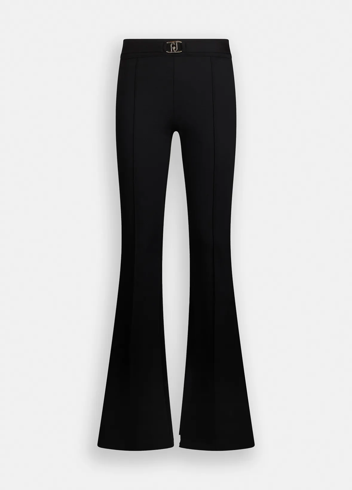 Pantaloni flare con cintura