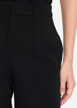 Pantaloni flare con spacchetti
