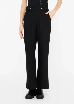 Pantaloni in cady crêpe