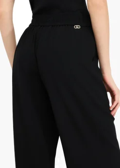 Pantaloni in cady crêpe