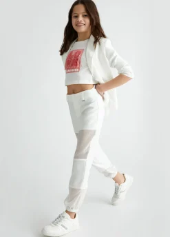 Pantaloni in crêpe