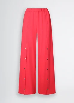 Pantaloni in felpa con bottoni