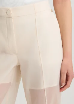 Pantaloni in organza
