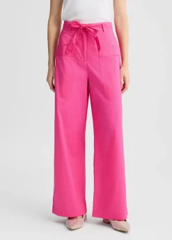 Pantaloni in popeline