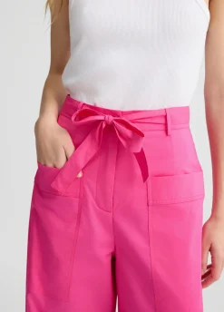 Pantaloni in popeline