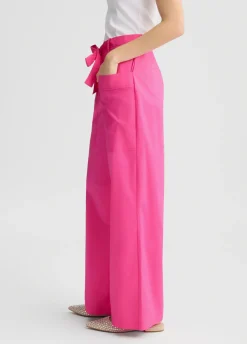 Pantaloni in popeline
