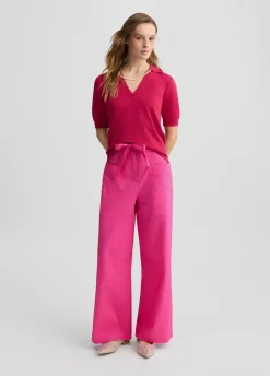 Pantaloni in popeline