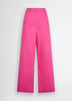 Pantaloni in popeline