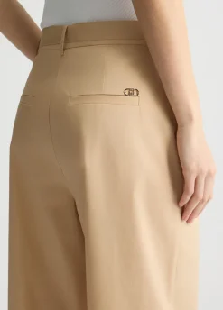 Pantaloni in popeline