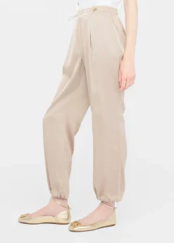 Pantaloni in raso