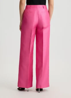 Pantaloni in shantung