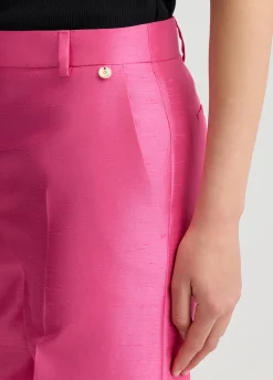 Pantaloni in shantung