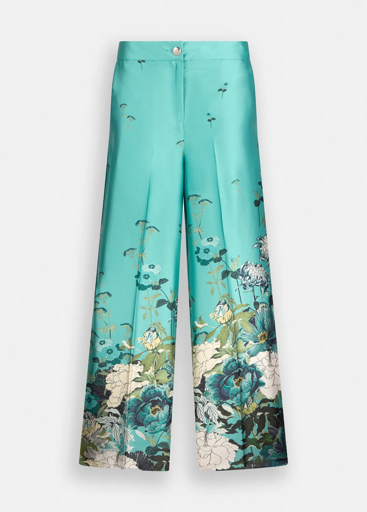 Pantaloni in twill stampato