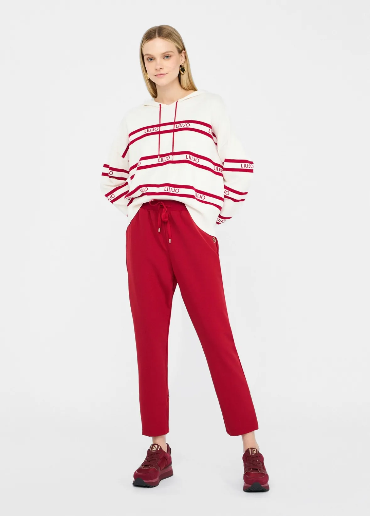 Pantaloni jogging con coulisse
