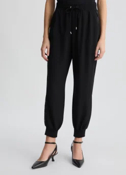 Pantaloni jogging con paillettes
