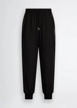 Pantaloni jogging con paillettes