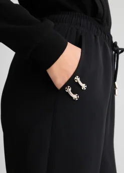 Pantaloni jogging cropped