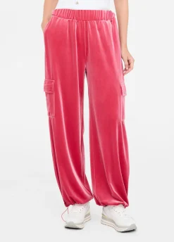 Pantaloni jogging in ciniglia