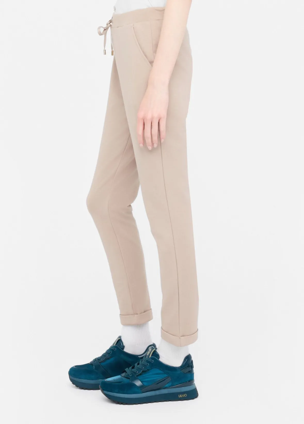 Pantaloni jogging in felpa