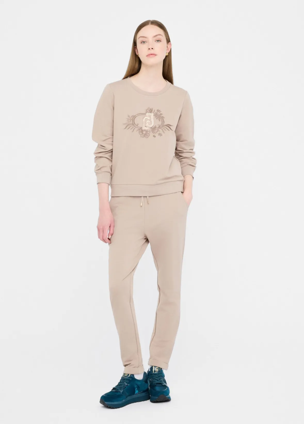 Pantaloni jogging in felpa