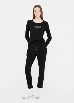 Pantaloni jogging in felpa