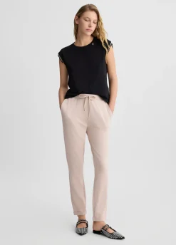 Pantaloni jogging in jersey