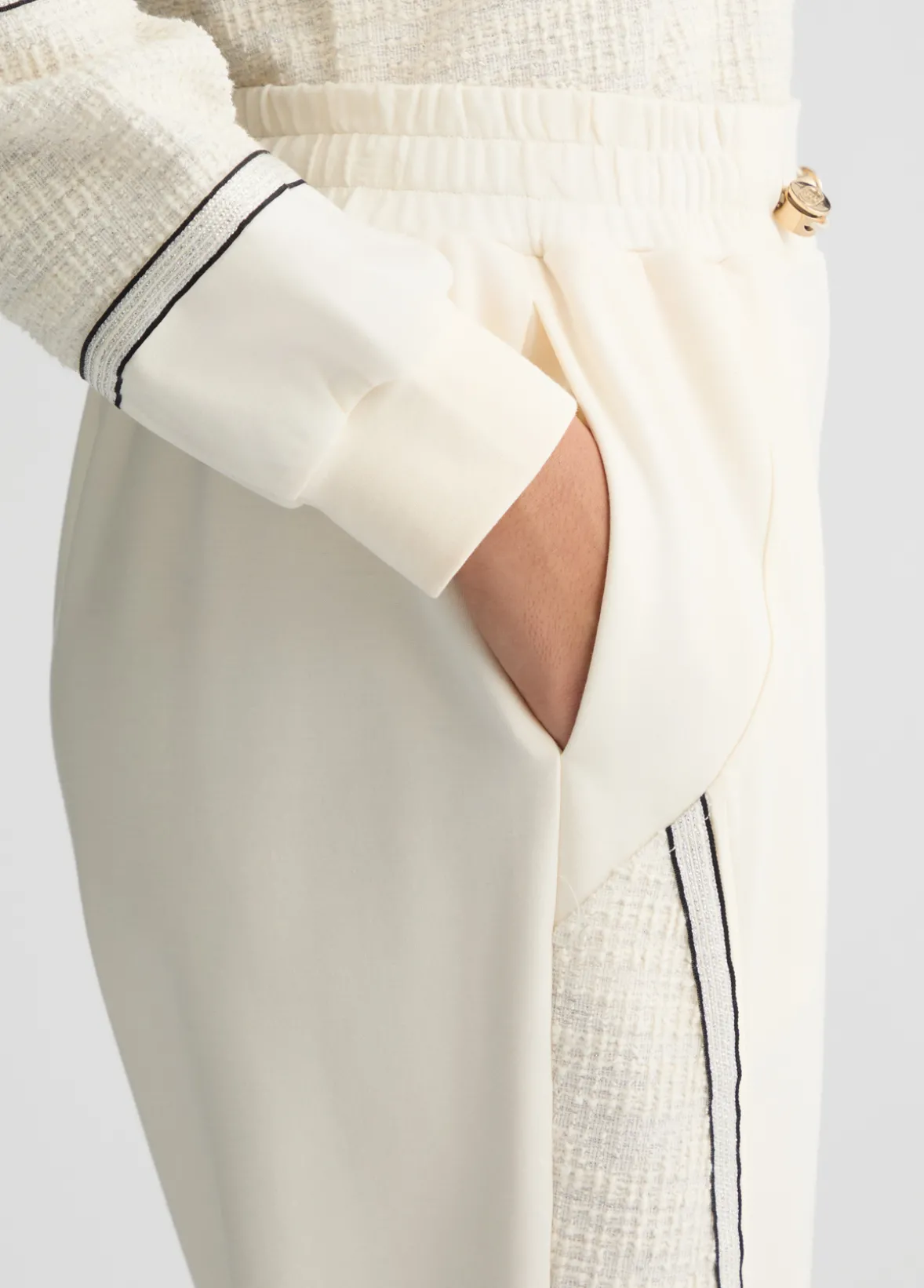 Pantaloni jogging in jersey